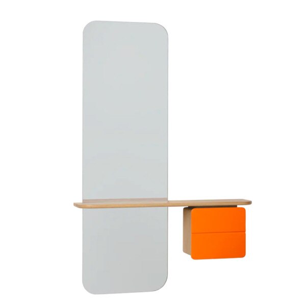One More Look Mirror w/ Shelf
